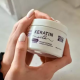 Keratin Silk masque rend les cheveux lisses, doux et faciles à coiffer